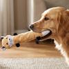 Jouet pour chien en peluche avec couineur et papier froissé Long Doux Durable Jouet à mâcher pour animaux de compagnie pour chiens de petite, moyenne et grande taille Jeu interactif