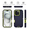 Armor Shockproof Defender Phone Case For 11 12 13 14 15 Pro Max X XS XR XSMAX 7 8 Plus SE2 SE4 Hard PC+TPU Back Cover