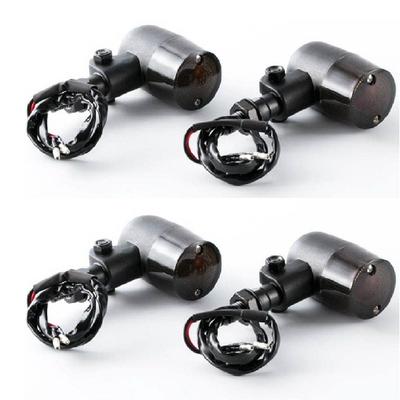 Life Design Johnson.77 Motorcycle Turn Signal Light Lamp, Cylindrical Type, Classic Type, European Turn