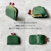 Genuine Leather Clasp Purse Bifold Made In Wooden Bead Clasp Cbr0003 Wallet, Japan, Women's, Purse, Compact, Bifold, (dark Brown)