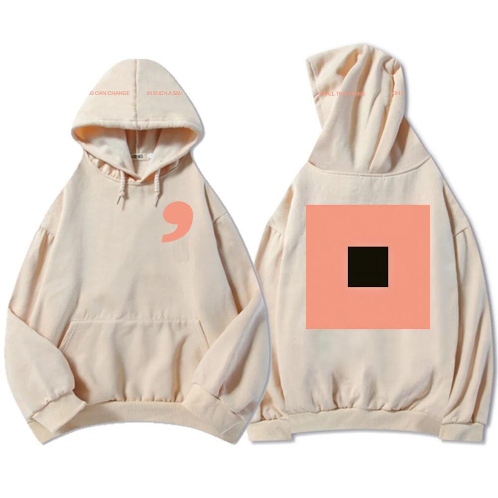 

Bon Iver Sable Fable Hoodies 2025 Новый альбом Графические толстовки Уличная одежда Длинный рукав с капюшоном Пуловер Мужчины M хаки