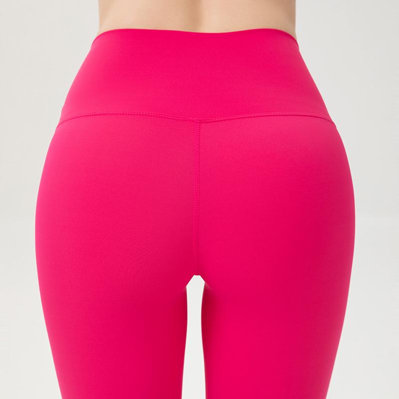 Lulu Original Align High-Waist Yoga Pants: Bare-Feel, Breathable, Quick-Dry, Peach-Lifting, Cropped Fitness Pants.