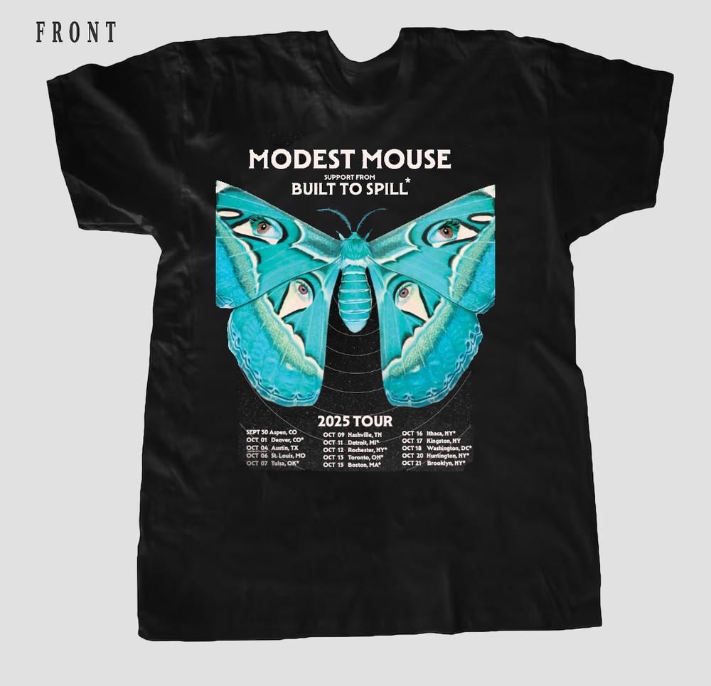 Modest Mouse On Tour Fall 2025 Gift For Fan S to 5XL Unisex T-Shirt M