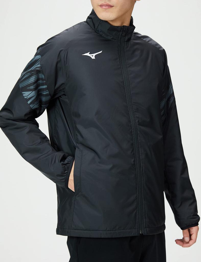 Mizuno PRO Warmer Fußball Medium Shirt, Wasserabweisend, Tragen, P2ME2520, Schwarz,