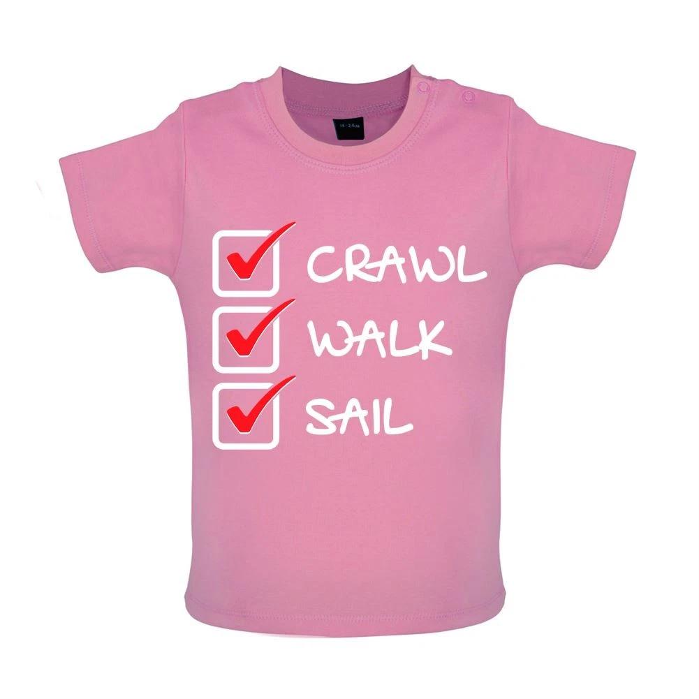 

Gattonare Passeggiata Sailing - Baby Kids Boys Girls Unisex T-Shirt / Bodysuit - Sailor Sailing Yacht Boat 160