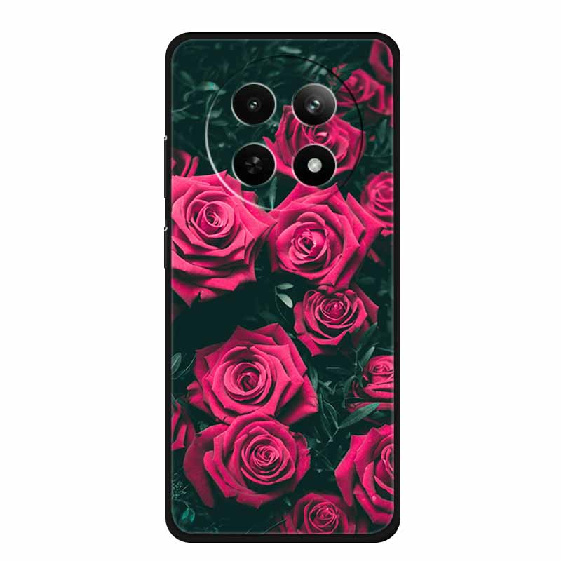 For Realme 13+ 5G Case Animals Soft Silicone TPU Phone Cases Back Cover For OPPO Realme 13 Plus 5G RMX5002 Wolf Protector Coque