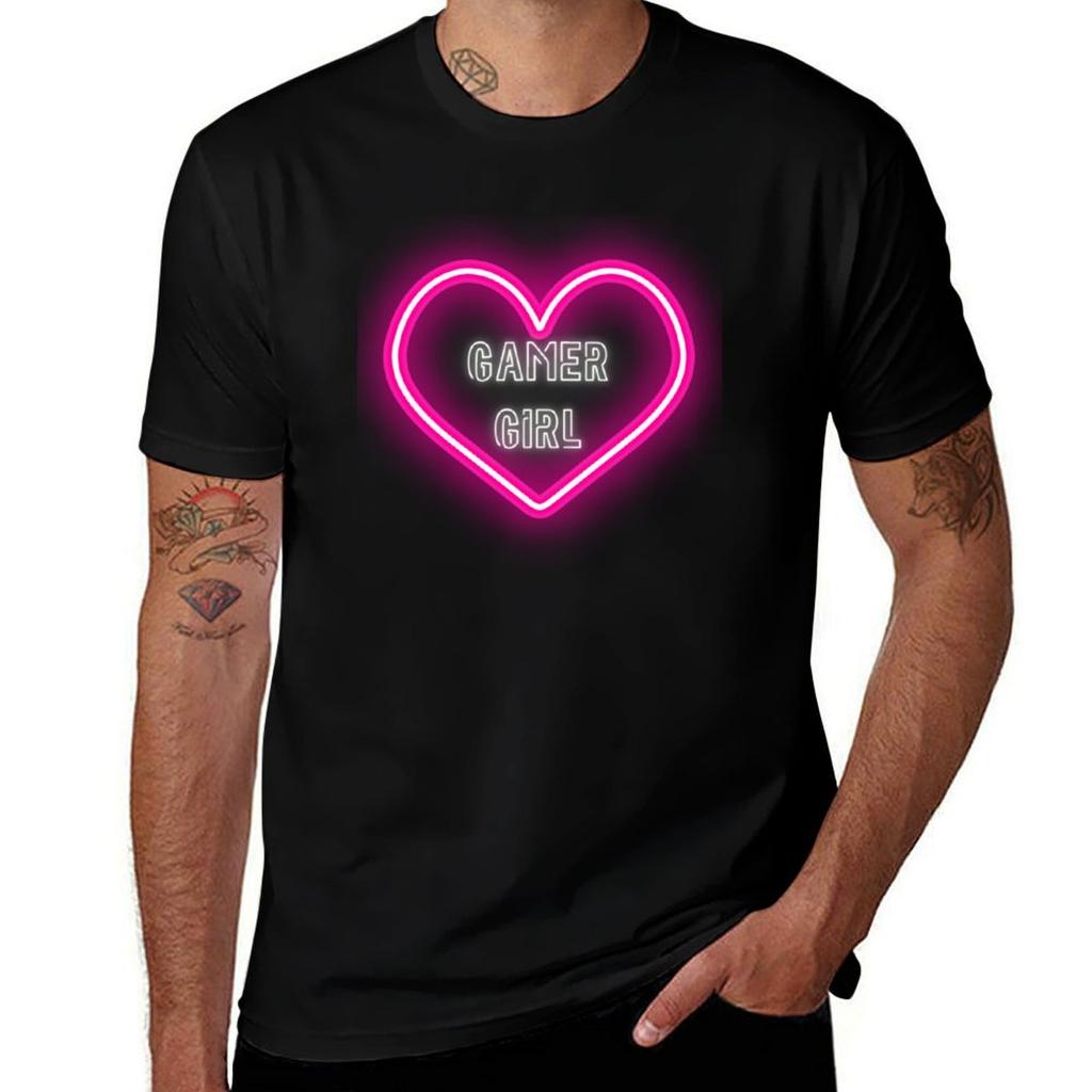 Gamer Girl Tshirt Funny T Shirts Unisex T Shirts For Unisex Cotton Tshirt