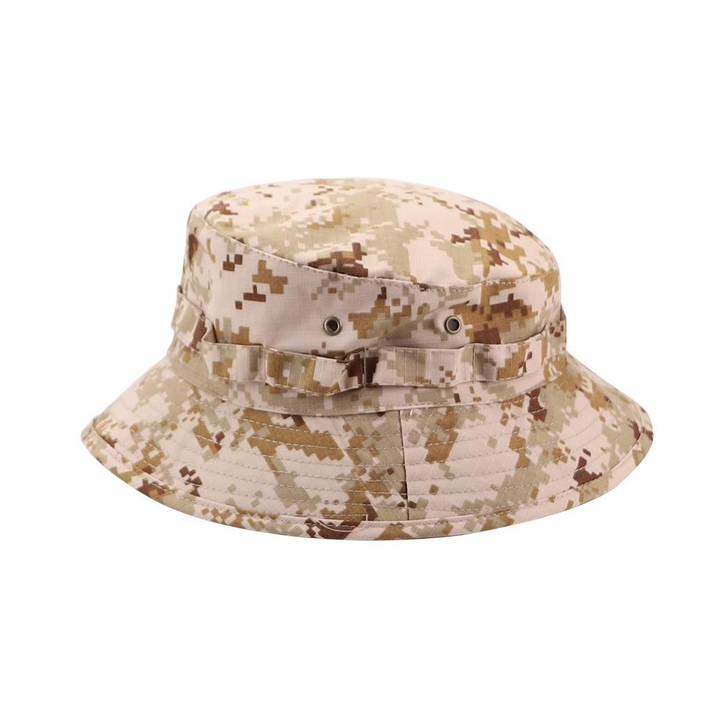 Męski Kapelusz Przeciwsłoneczny Outdoorowy Kamuflażowy - Styl Rybacki, Górski i Typu Basin