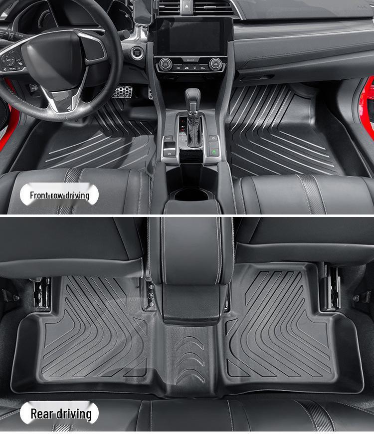 TPE Floor Mats & Trunk Liner for 2016-2024 Honda Civic (10th/11th Gen)