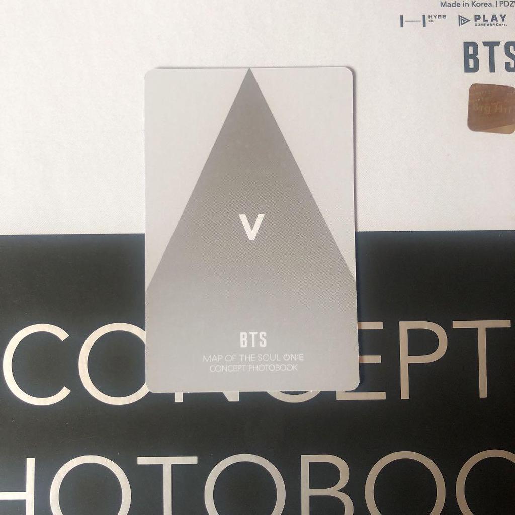 [USED] BTS Taehyung Trading Card Concept Photobook V