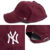 47 Brand Cap Clean Up Mini Logo Yankees Maroon 55cm-61cm