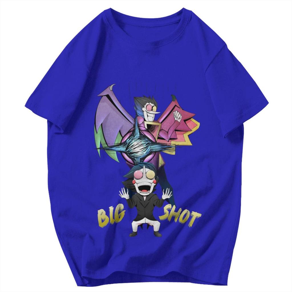 Men T Shirt Deltarune Spamton Neo BIG SHOT Cotton Y2K Graphic Quality Unisex Tops T Shirts