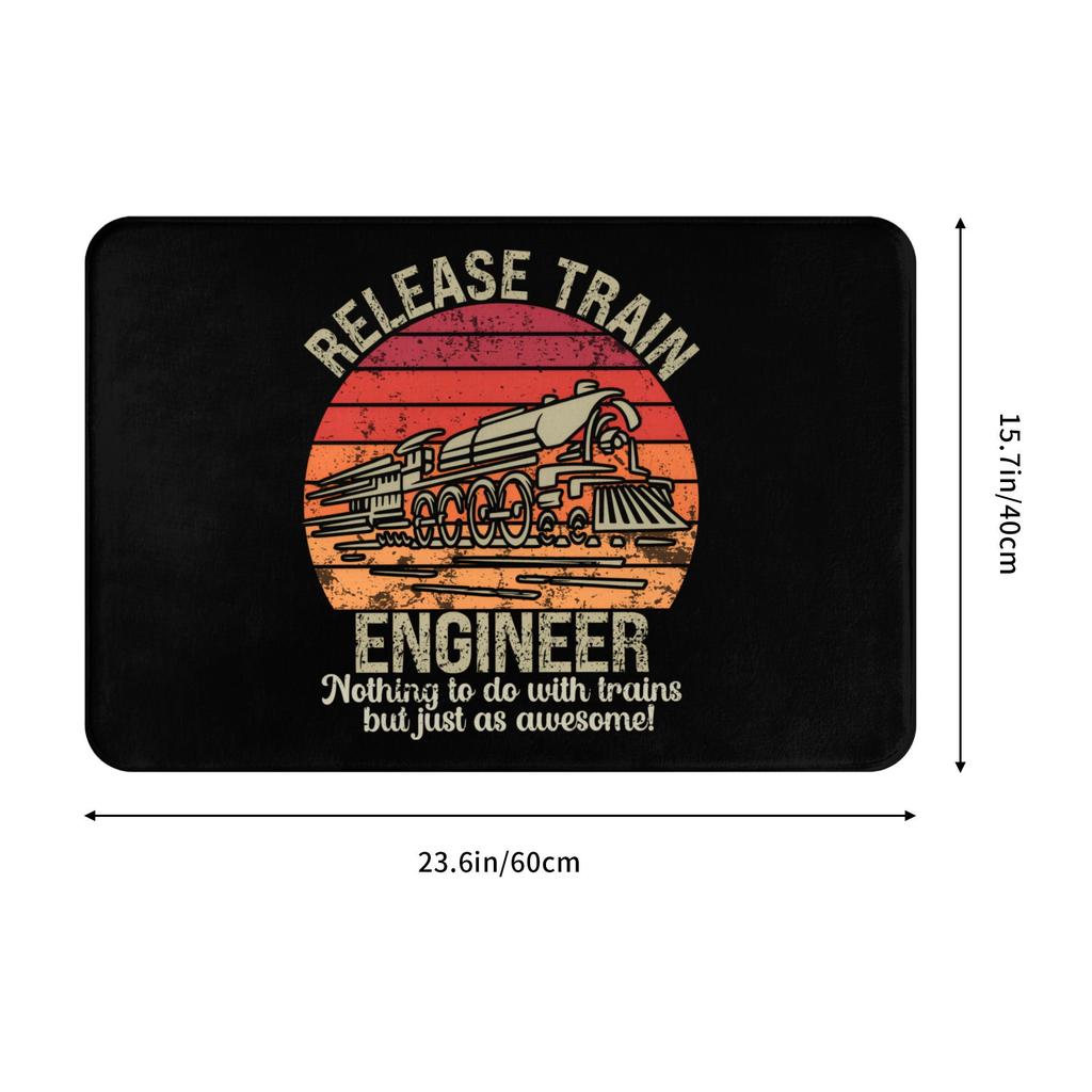 Release Train Engineer Frontboden Tür Eingangsteppich Innen Küche Bad Fußmatte Schlafzimmer Teppich Teppich