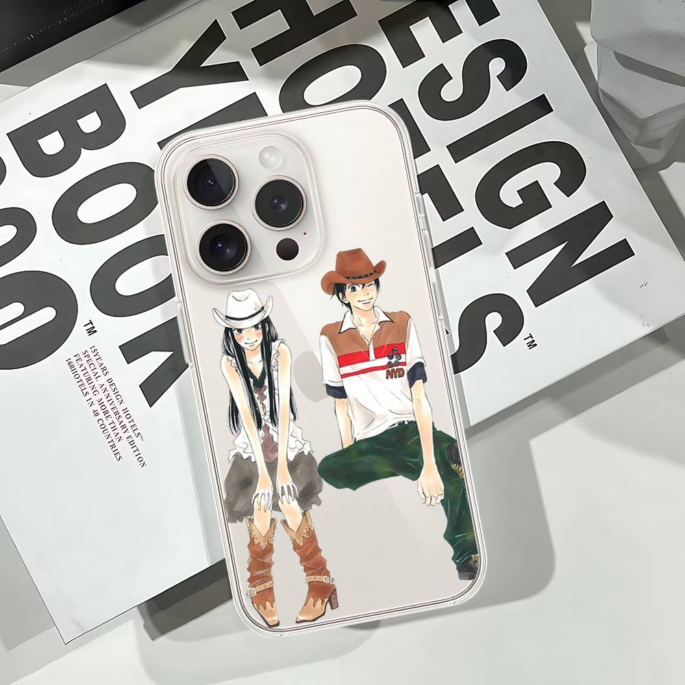 Cute K-Kimi Ni Todoke Phone Case Soft Transparent Case For IPhone 17 16 15 14 13 12 11 Pro Max Mini Plus Cover Case