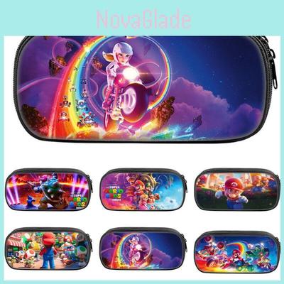 Nintendo Super Mario Pencil Case For Elementary School Students Cartoon Style Pen Storage Bag