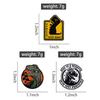 Dinosaurierkönigin Emaille-Pins Custom SIE IST EINE SCHÖNHEIT AUCH SEHR MÄCHTIG Broschen Anstecknadeln Kleidung Tier Schmuck Geschenk Freunde