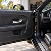 Front Inside Door Handle Assembly with Plastic Construction, Integrated Pull Lever, and Multiple Mounting Openings