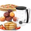 Batter Dispenser for Baking 900ml 4-Cup Measured Container with Quick Release Spout BPA-Free