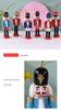 13CM Drumming Nutcracker Soldier Christmas Ornament