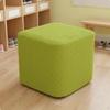 Stretch Ottoman Slipcover DustResistant Square Footstool Cover Soft Material Stool