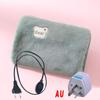 Rechargeable Electric Hot Water Bag Soft Winter Hand Warmer Home Heater Reusable Bottle EU Plug Portable Pocket Warmer Office