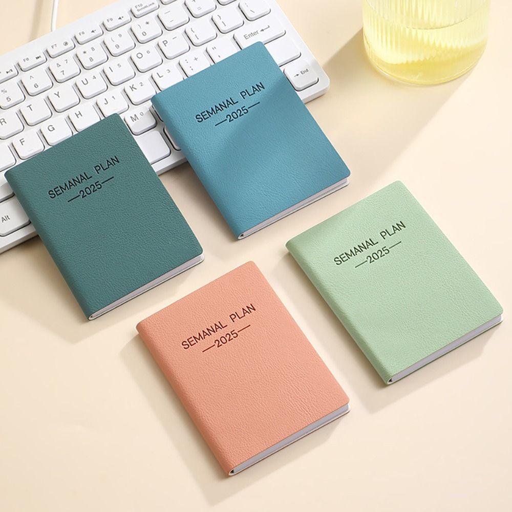 with Calendar 2025 Agenda Book Spanish Daily Weekly Monthly Planner 2025 Planner Notebook  Students