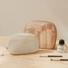 S/M/L Makeup Pouch Solid Color Cosmetic Accessories Organizer Mesh Cosmetic Bag  Jewelry