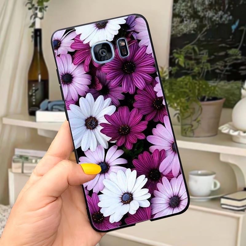 For Samsung Galaxy S7 edge Case Cover Cute Letters Soft Silicone Coque Phone Case For Samsung s 7 S7 edge S7edge G930 G935 cases