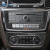 Airspeed Carbon Fiber Car Interior Center Console CD AC Panel Cover Trim Stickers For Mercedes Benz GLE 2015-2018 Accessories