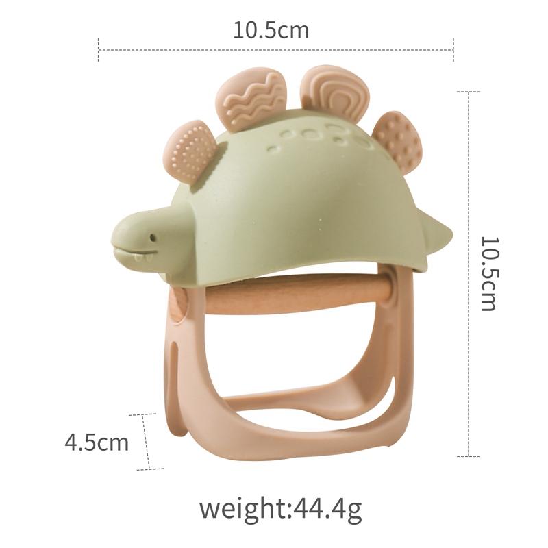 Baby Teether Gloves Pacifier Kids Teething Silicone Newborn Dental Care Gums Anti Eating Hand Molar Stick Baby Accessories