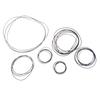 40pcs  Mix Cassette Tape Replacement Rubber CD DVD Cassette Tape Recorder Turntable Strap Belt For CD-ROM Video Machines 1*1mm