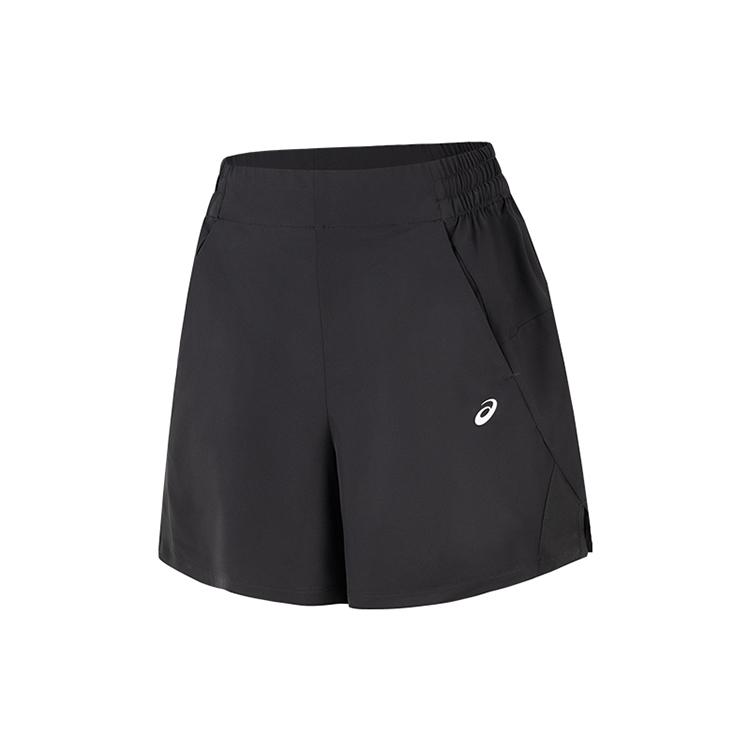 New ASICS Sports Shorts Women's Black 2032D401-001