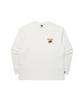 KODAK Peach Fleece Film Patch Long Sleeve T-Shirt White