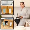 Towel Rack Over Door Towel Bar Hanging Holder Stainless Steel Bathroom Kitchen Cabinet Towel Rag Rack Towel Hanger