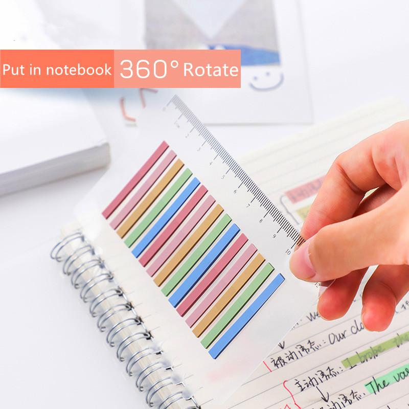 Indeks luźnokartkowy Karteczki samoprzylepne Uroczy Ręczny Konto Linijka Materiał do kolażu Artykuły papiernicze Naklejka Naklejki do planera