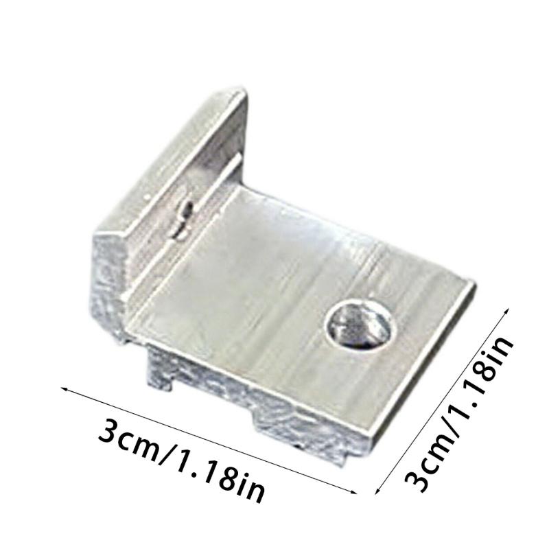 10lots High Strengths Aluminum Shelf Brackets for 202 3030 4040 Profiles Durability and Corrosions Resistant