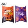 Holiday Paper Treat Bags 10 Pcs Halloween Cardboard Candy Boxes for Kids, Cute Trick or Easy Assemble Party Supplies Containers Snacks Cookie