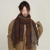 Scarf Women'S Premium Cashmere Versatile Scarf Warm Elegant Plaid Shawl