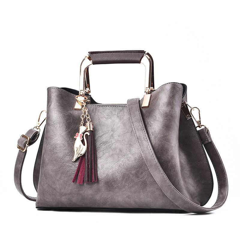 Dámská taška Nová móda Casual Crossbody kabelka Jednobarevná kabelka na zip na jedno rameno