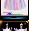 Glowing Elf Fairy Wand with Angel Feather Rainbow Wings - Little Girl's Birthday Gift & Stage Prop