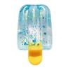 xiaobudian Glitter Ice Stick Squeeze Toy, Stress Relief Simulation Cream Sensory Slow Rising Lolly Fidget Toy for Kids Adults