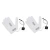 2 PCS Electric Heating Sheet 3 Gears Adjustable Heating Film Replacement DC Electric Heater Pads