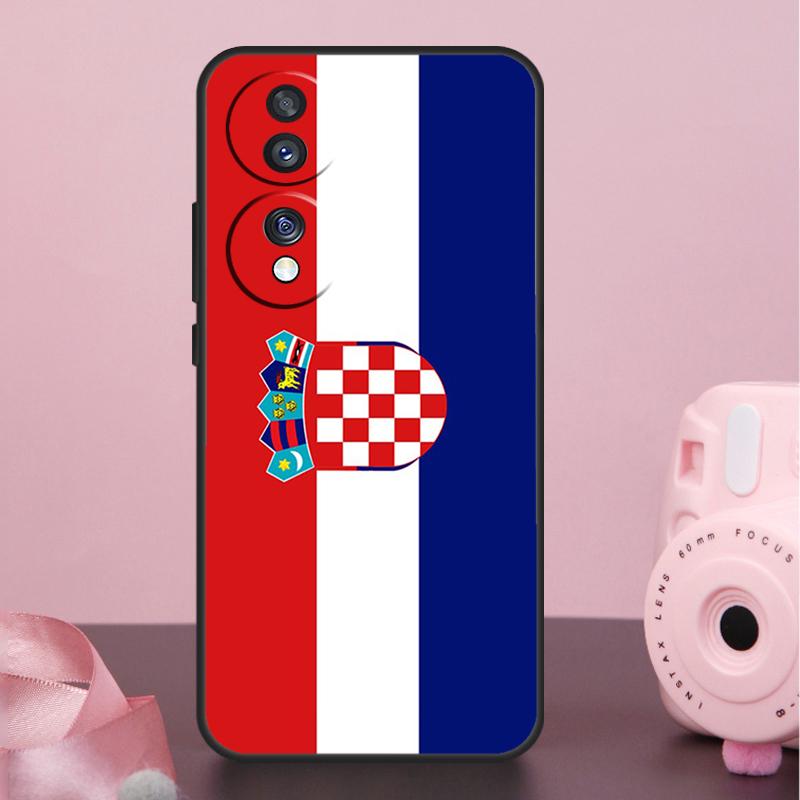 Croatia Flag Case For Honor Magic 7 5 6 8 Pro X9a X9b X9c X9d X8b X8c Win RT 50 70 90 200 400 Lite Cover