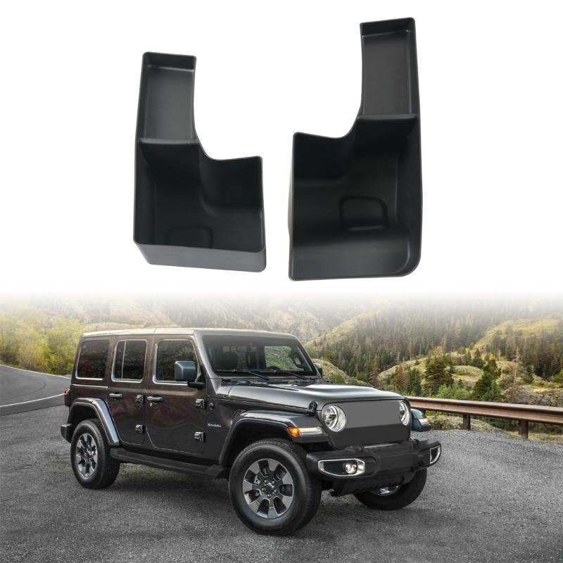 Rear Trunk Storage Box Bins Left Right Corner Organizer Accessories for 2018-2023