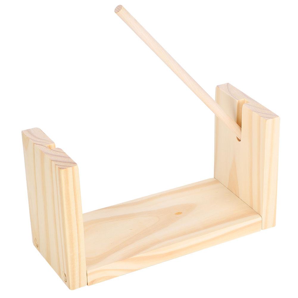 Porta Cordel Carrete de Hilo de Madera Hecho a Mano Francés Línea Cuerda Accesorios para Tejer 24cm