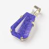 Natural Purple Tanzanite CERTIFIED 40 Ct Sterling Silver Fancy Gems Pendant AI-117-NS