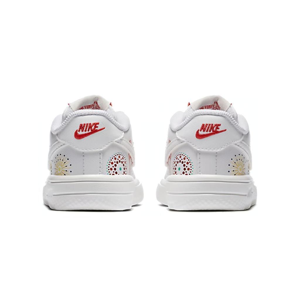 Nike Air Force 1 18 QS Mid Top Skateboard Shoes White Infant And Toddler AO2092-100