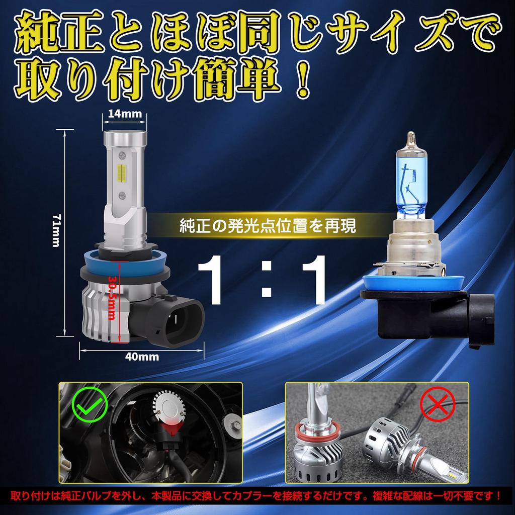 Headlight Bulb (Bulb Color, H8/H11)