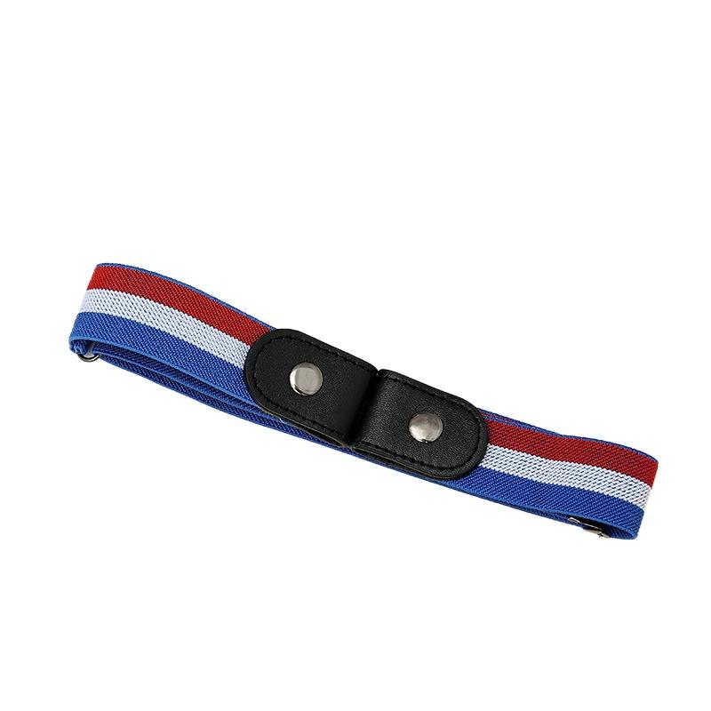 Traceless Invisible Elastic Belt Unisex Stretch Waist Belt for Jeans Pants Adjustable Comfortable Casual Decorative Belt