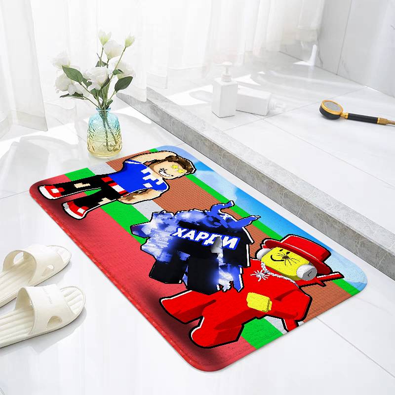 Spiel Cool G-Roblox-S Teppich Für Wohnzimmer Sofa Dekor Moderner Teppich Bodenmatte Für Männer Schlafzimmer Langlebige Teppiche